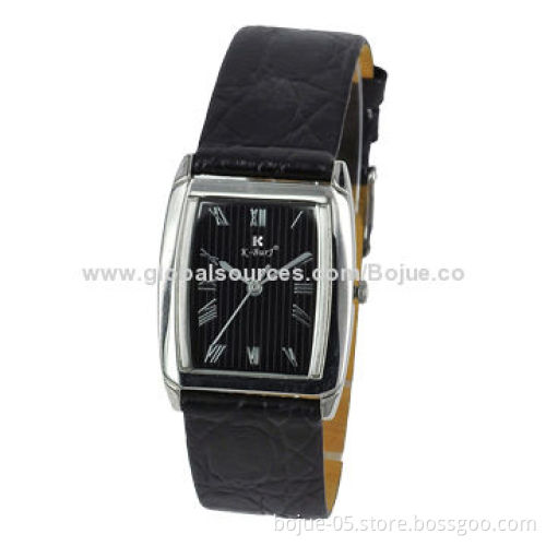 New Luxury Sports Stainless Steel Quartz Analog Black Dial Men's Wristwatch, Sized 240 x 38mm
